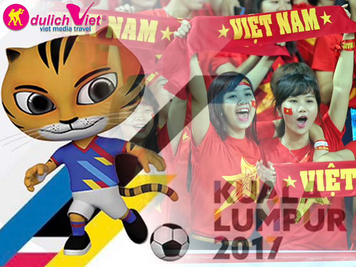 Du lịch Malaysia cổ vũ đội tuyển Việt Nam dự Seagame 29